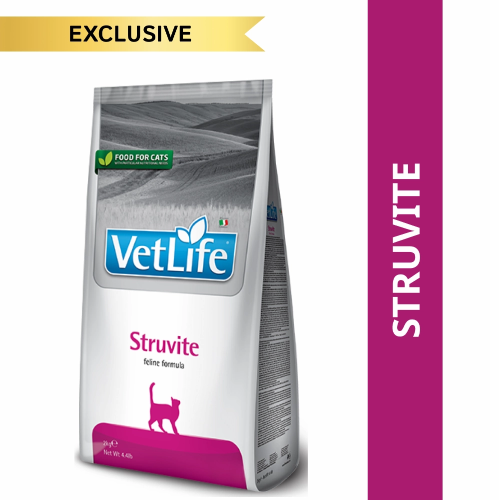 Farmina Vet Life Struvite Feline Formula with Neo Kumfurt Meo Uripet Intense Syrup and Vivaldis Cranbact Capsules for Dogs and Cats Combo
