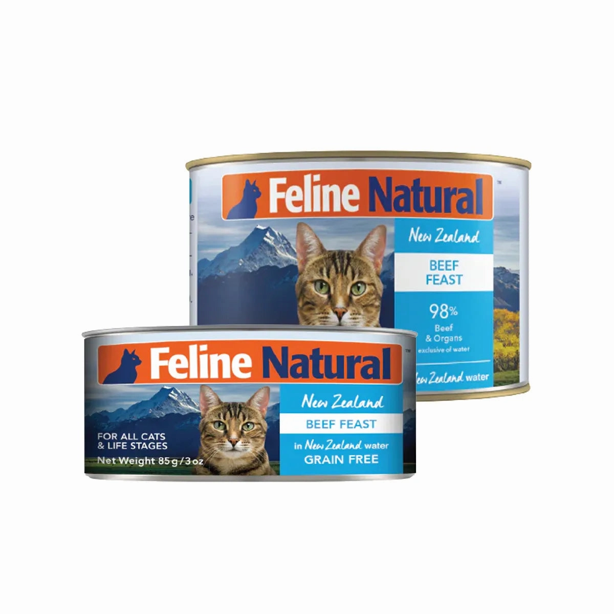 Feline Natural Canned Cat Food - Beef Feast