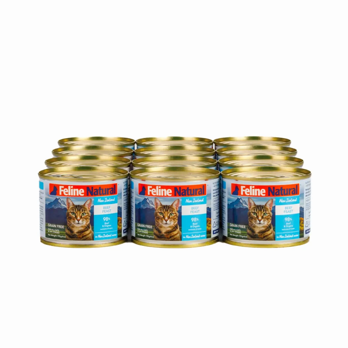Feline Natural Canned Cat Food - Beef Feast