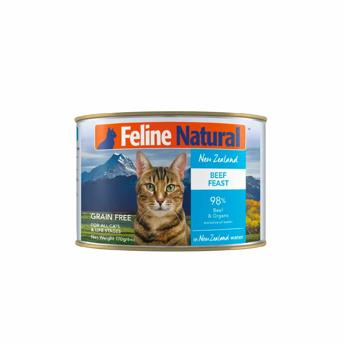Feline Natural Canned Cat Food - Beef Feast