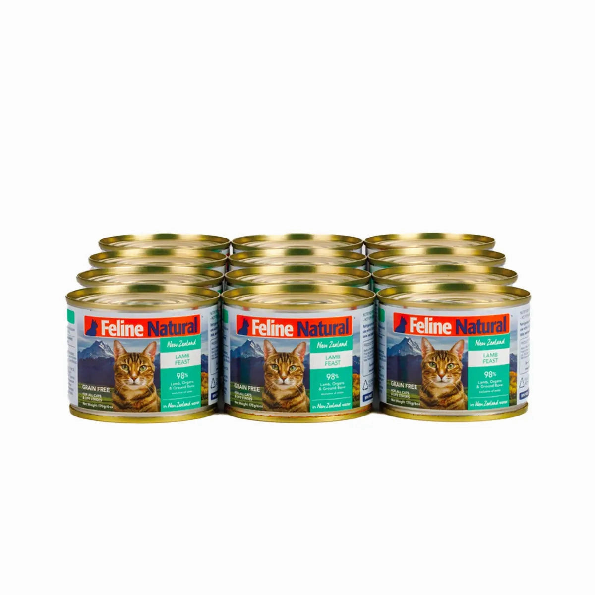 Feline Natural Canned Cat Food - Lamb Feast