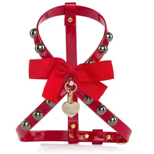 Fire Dog Harness Red Medium