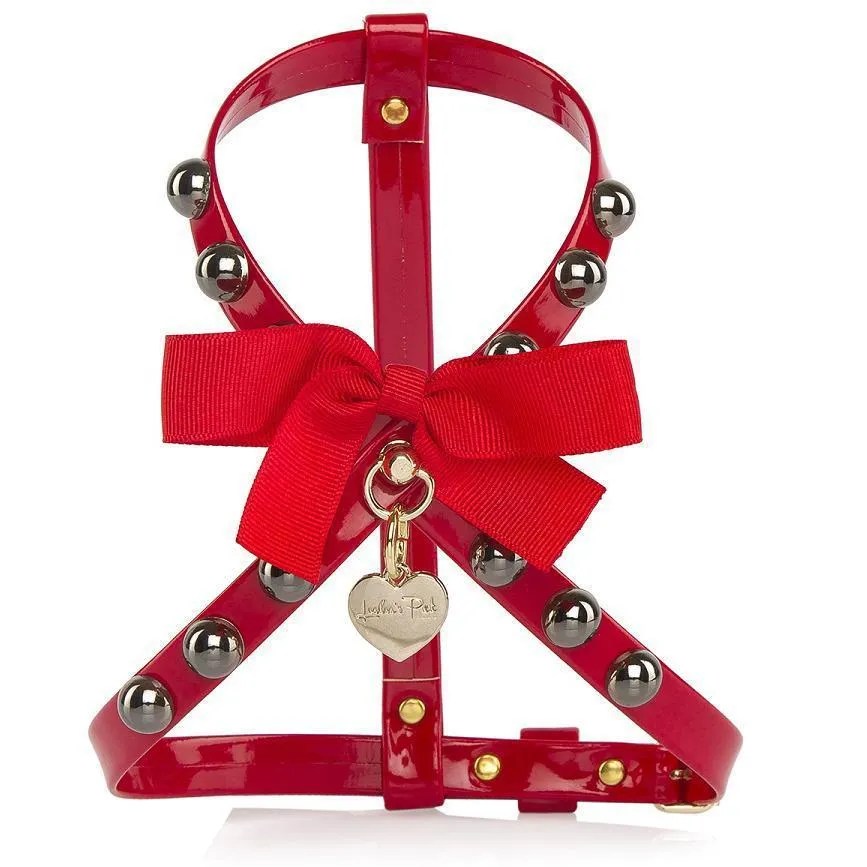 Fire Dog Harness Red Medium