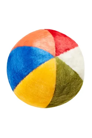 Fluff and Tuff Beach Ball Plush Dog Toy
