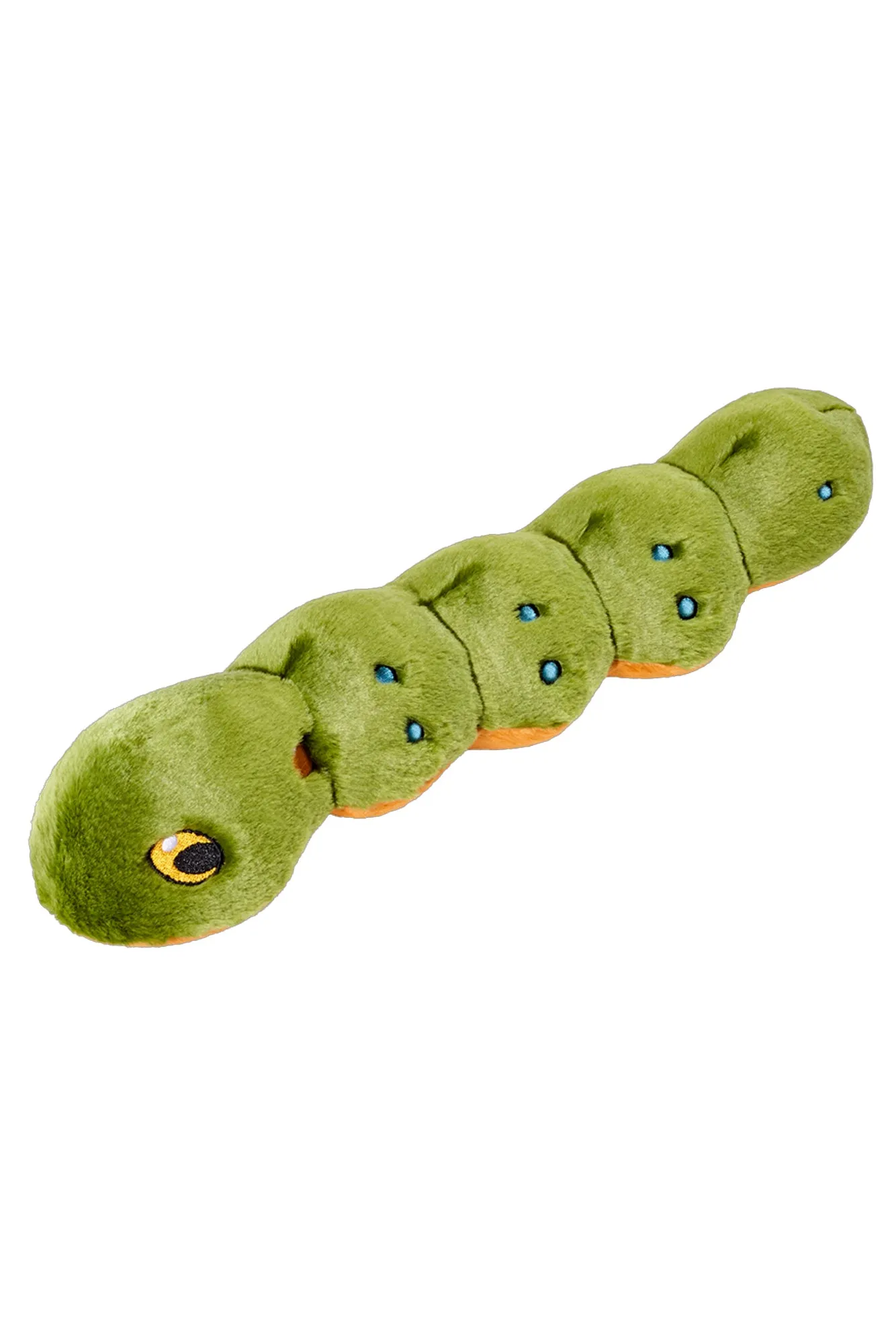 Fluff and Tuff Katie Caterpillar Plush Dog Toy