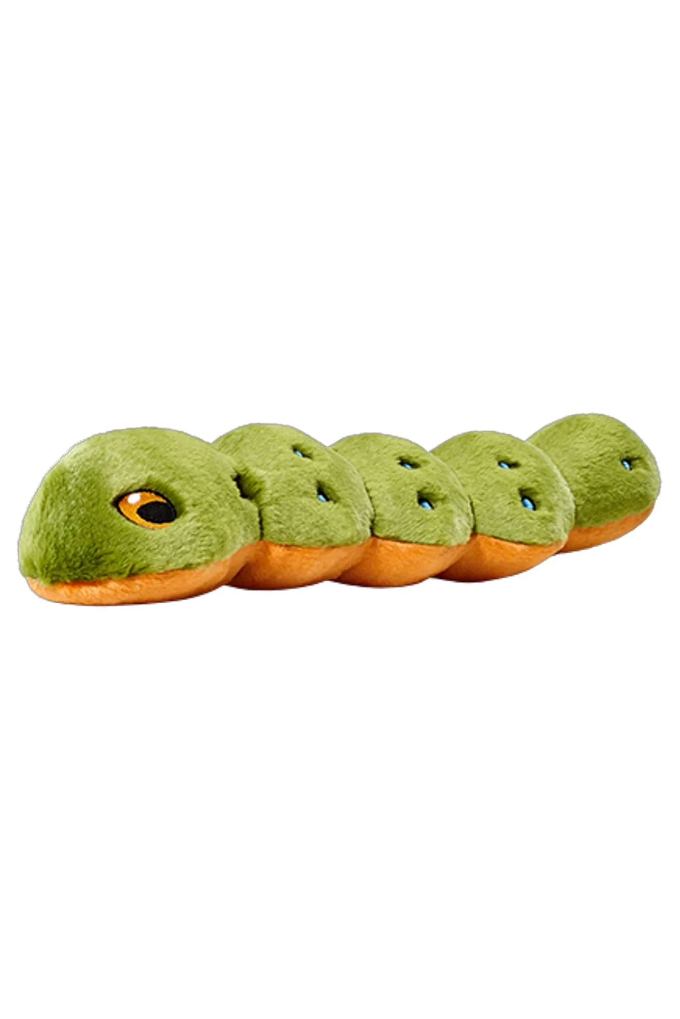 Fluff and Tuff Katie Caterpillar Plush Dog Toy