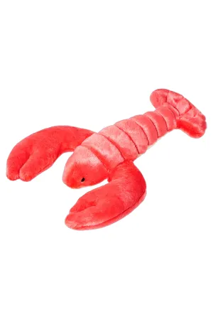 Fluff and Tuff Manny Lobster Plush Dog Toy