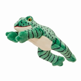 FLUFF & TUFF Oliver Frog Dog Toy