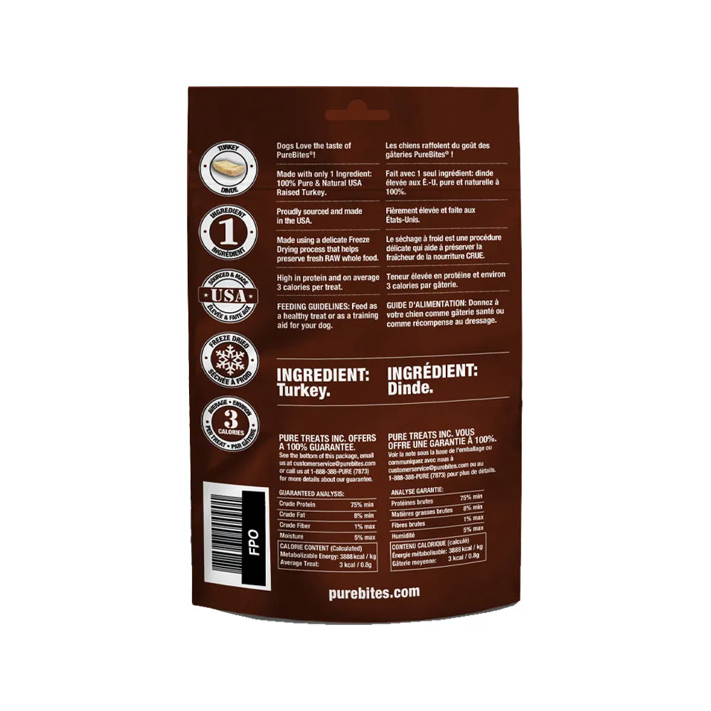 Freeze Dried Turkey Breast Dog Treats