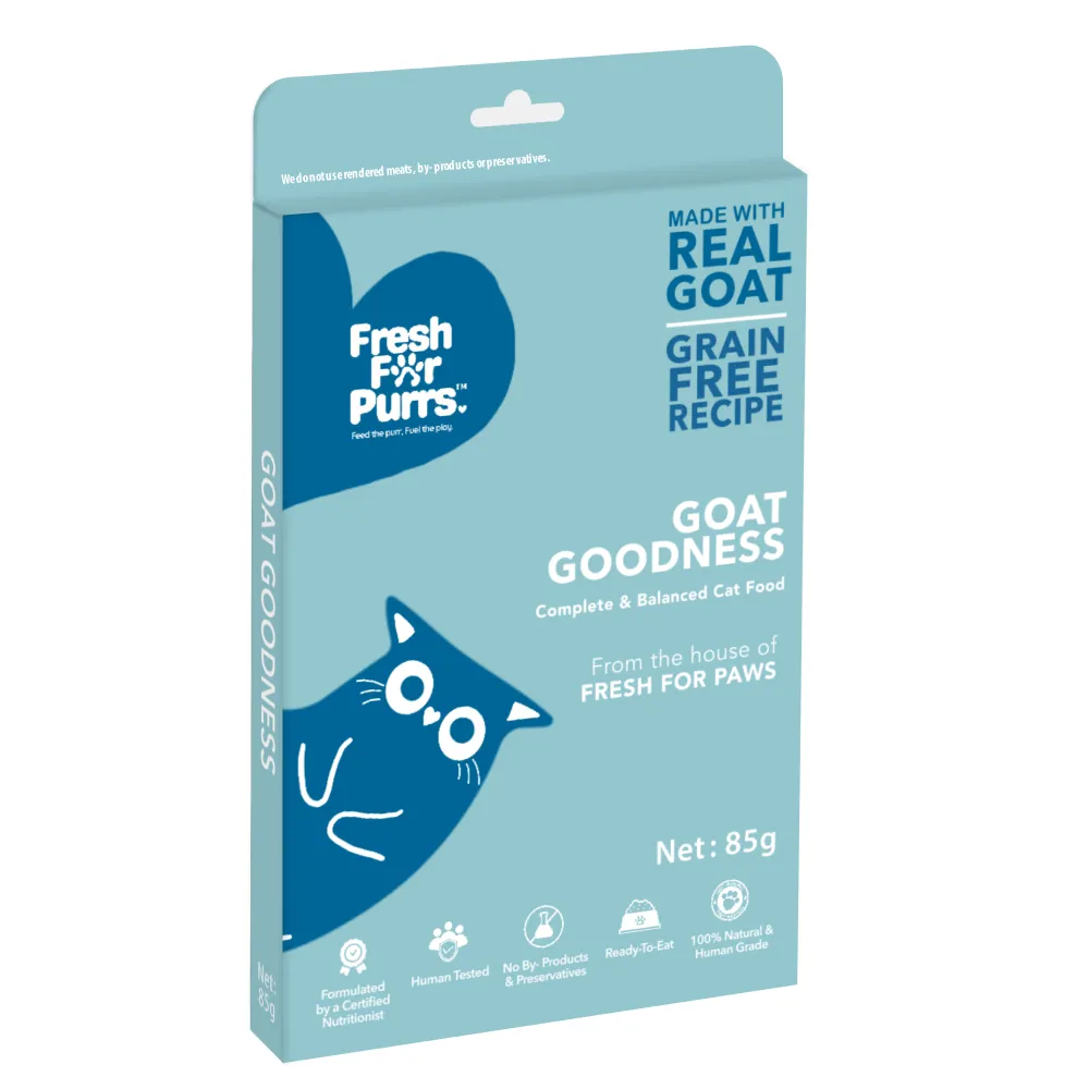 Fresh For Purrs Goat Goodness and Lamb Medley Wet Cat Food Combo