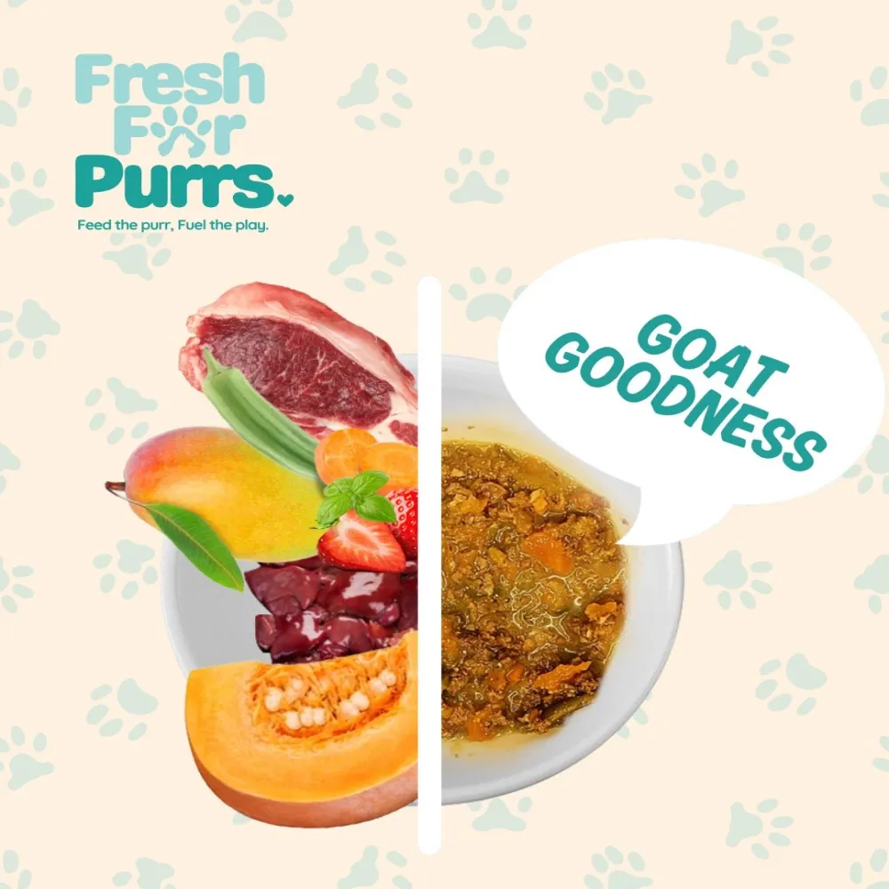 Fresh For Purrs Goat Goodness and Lamb Medley Wet Cat Food Combo