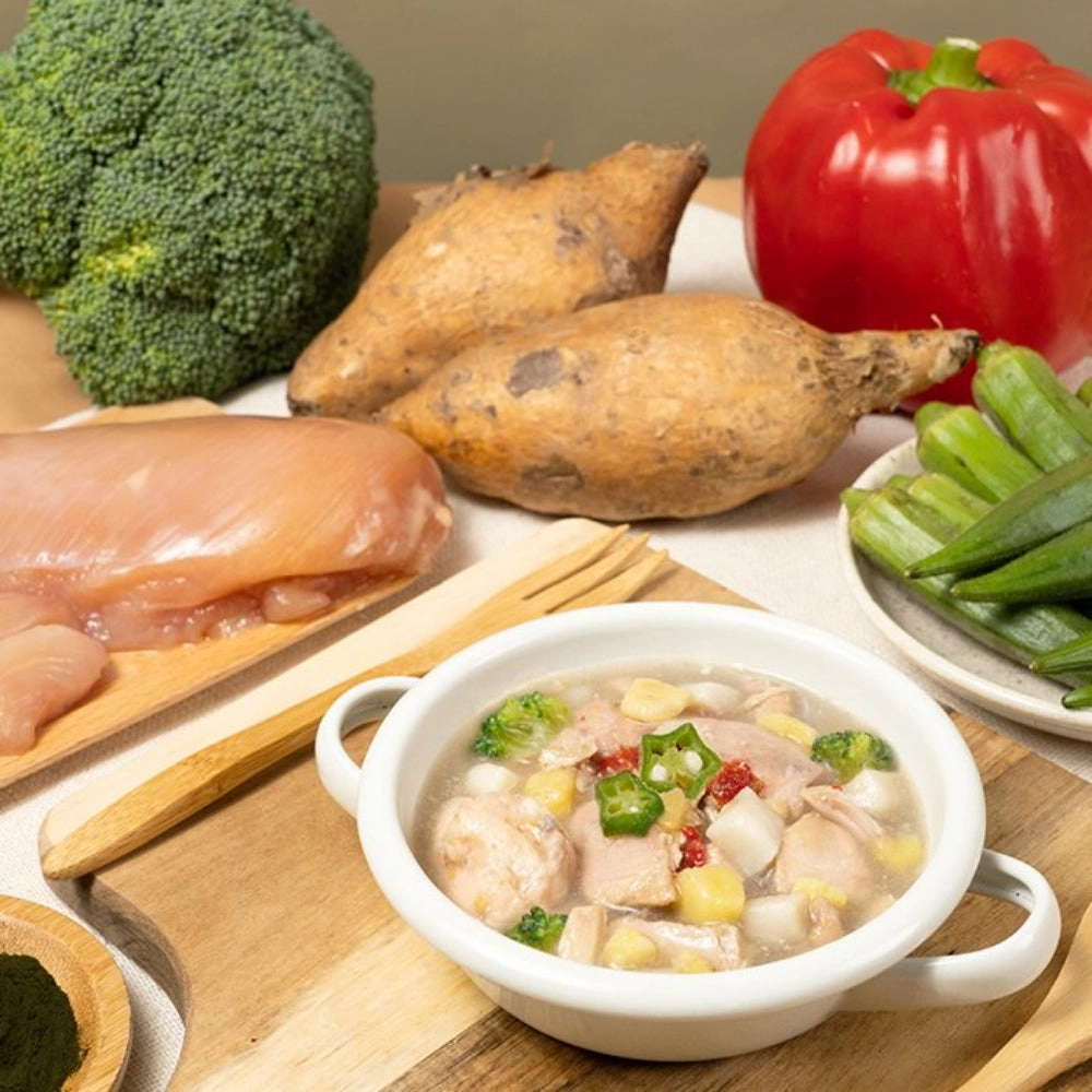 Fresh Food Boiled Turkey for Dog