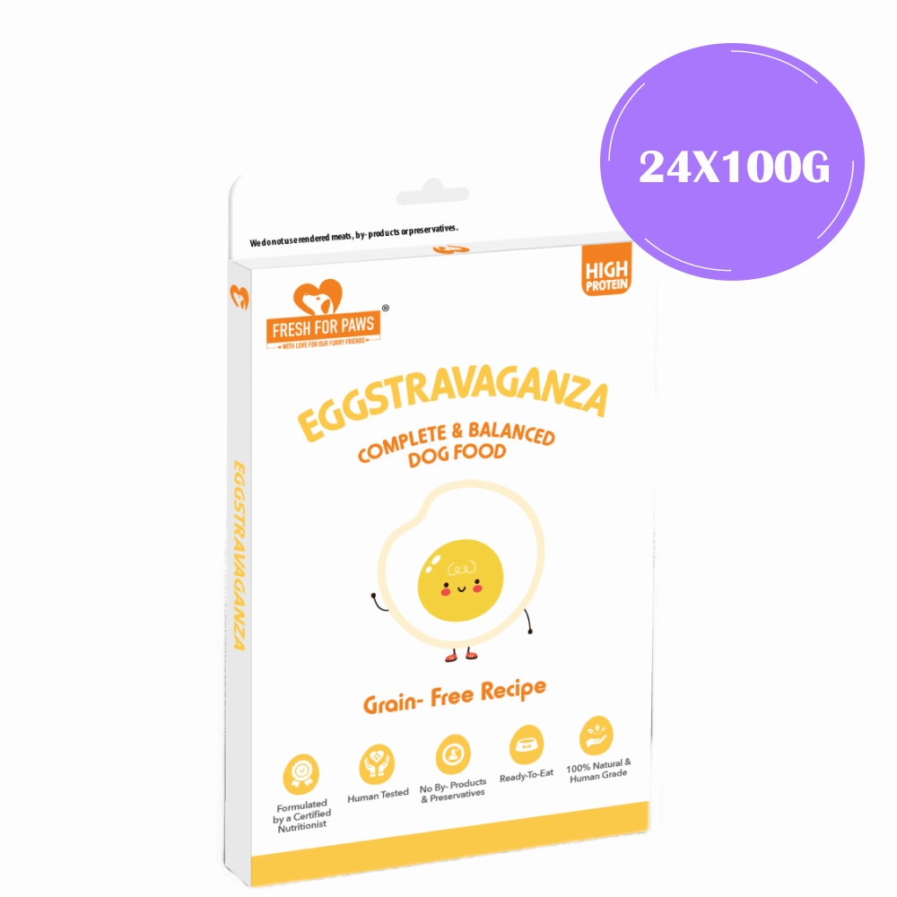 Fresh For Paws Eggstravaganza Dog Wet Food (100g)