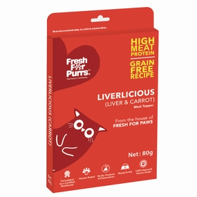 Fresh For Purrs Liverlicious Carrot Supplement for Cats