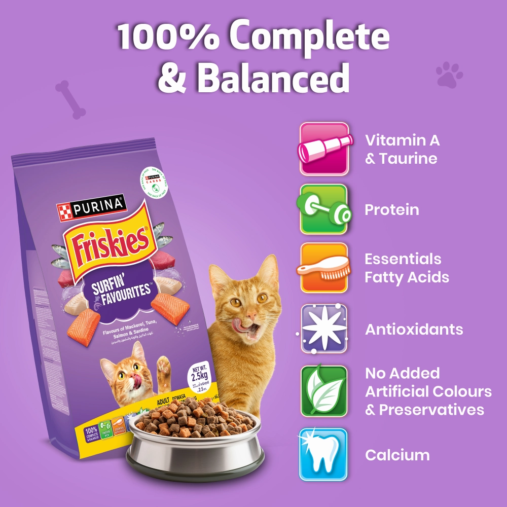 Friskies Surfin Cat Dry Food