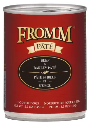 Fromm Beef & Barley Pat Food for Dogs