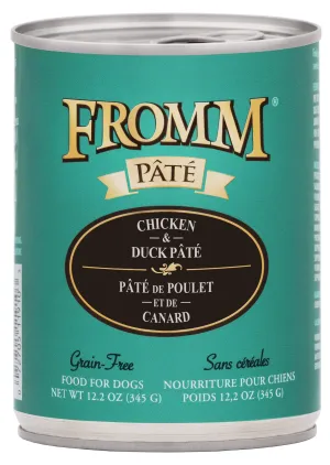 Fromm Chicken & Duck Pat Food for Dogs