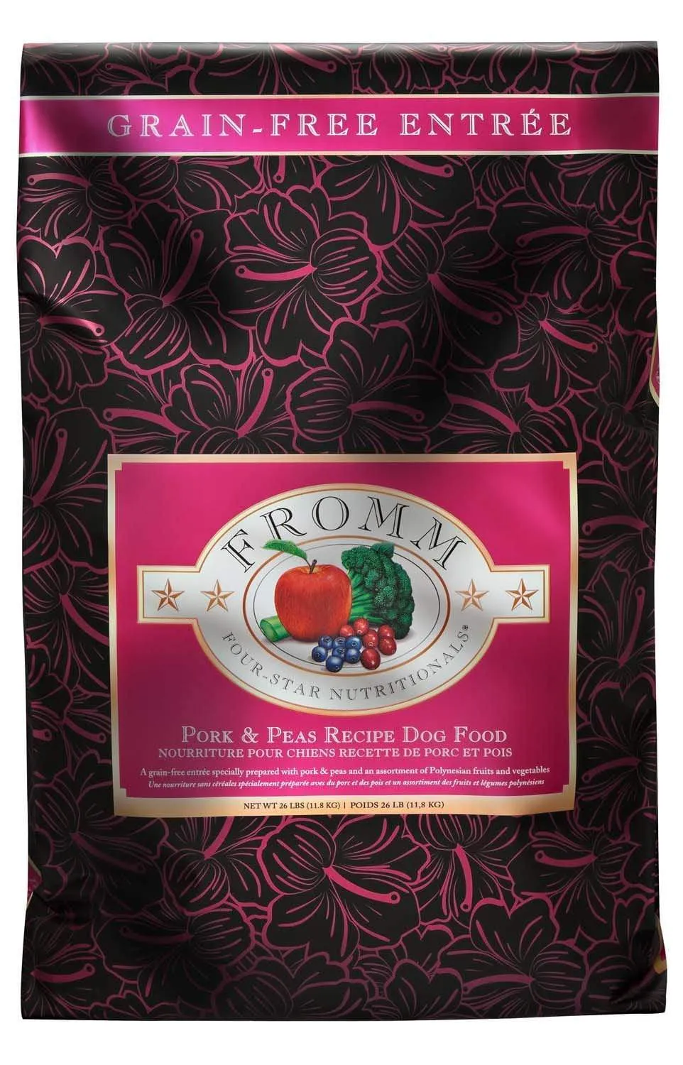 Fromm Four-Star Grain-Free Pork & Peas Recipe Dry Dog Food