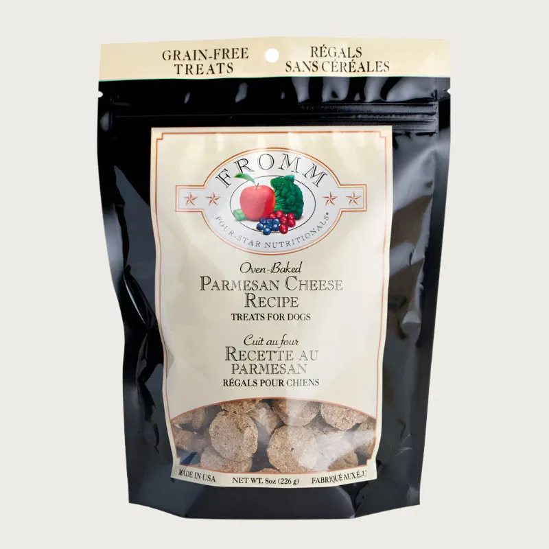 FROMM Four-Star Oven-Baked Parmesan Cheese Recipe Treats for Dogs
