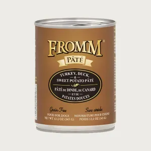 FROMM Pt Turkey, Duck, & Sweet Potato Pt Food for Dogs
