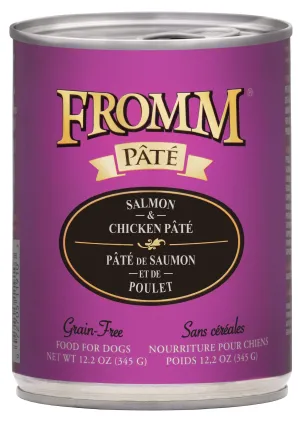 Fromm Salmon & Chicken Pat Food for Dogs