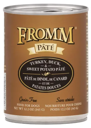 Fromm Turkey, Duck & Sweet Potato Pat Food for Dogs