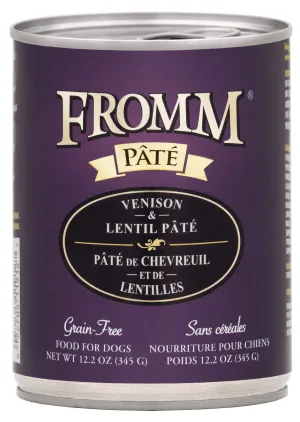 Fromm Venison & Lentil Pat Food for Dogs