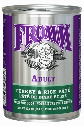 Fromm Classic Adult Turkey & Rice Pate Wet Dog Food
