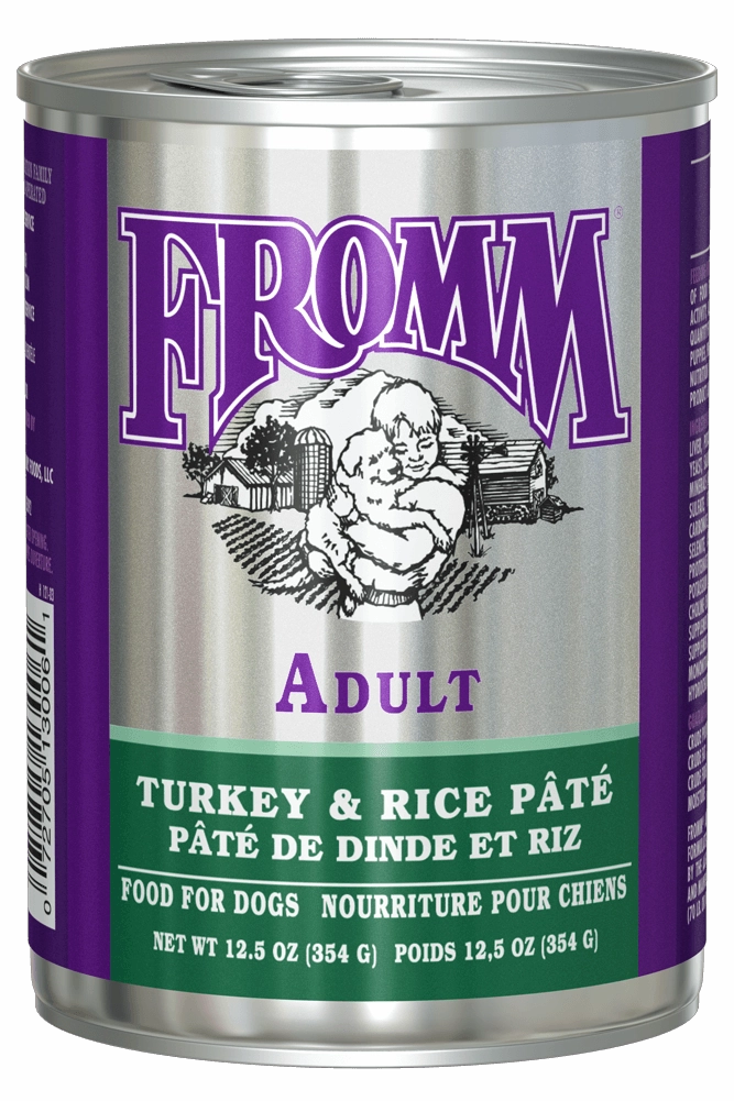 Fromm Classic Adult Turkey & Rice Pate Wet Dog Food