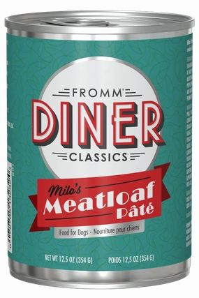 Fromm Diner Classics Milo's Meatloaf Pate Wet Dog Food
