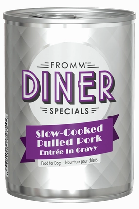 Fromm Diner Specials Slow-Cooked Pulled Pork Entree in Gravy Wet Dog Food
