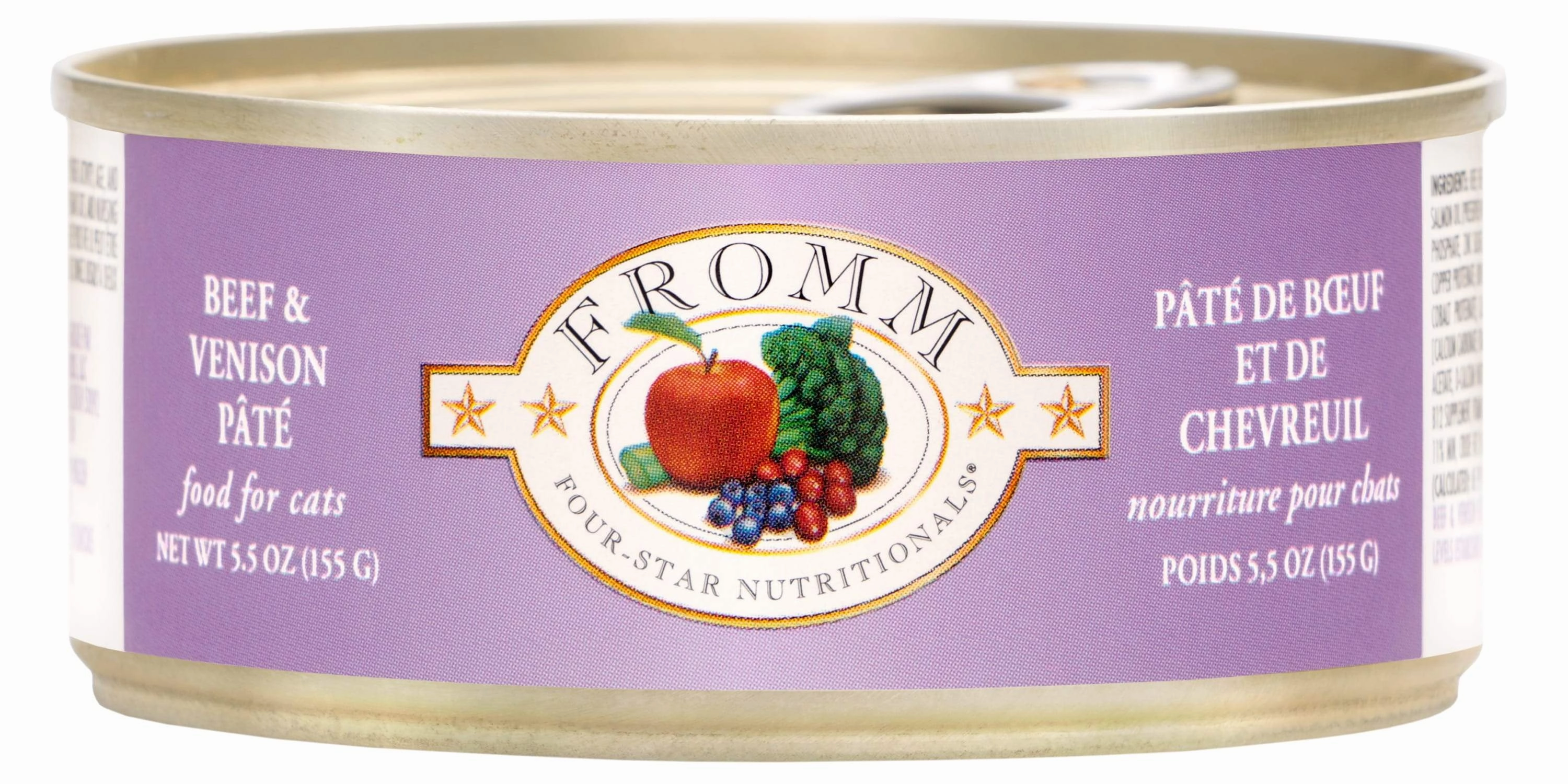 Fromm Four-Star Nutritionals Beef & Venison Pat Food for Cats