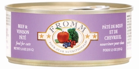 Fromm Four-Star Nutritionals Beef & Venison Pat Food for Cats