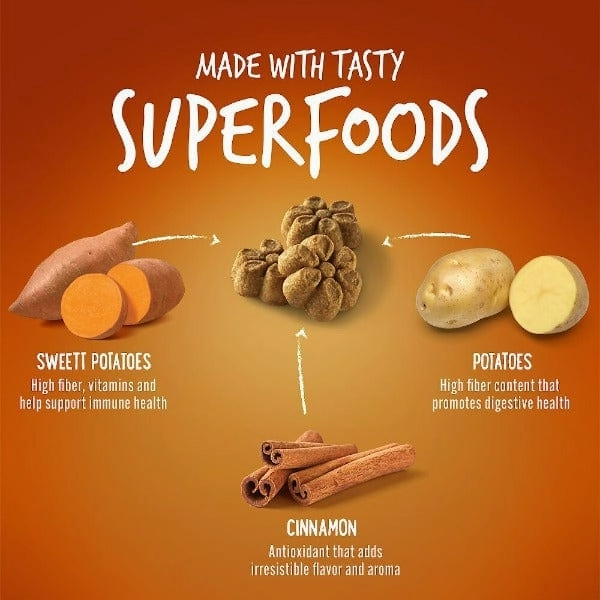 Fruitables Baked Sweet Potato & Pecan Dog Treats