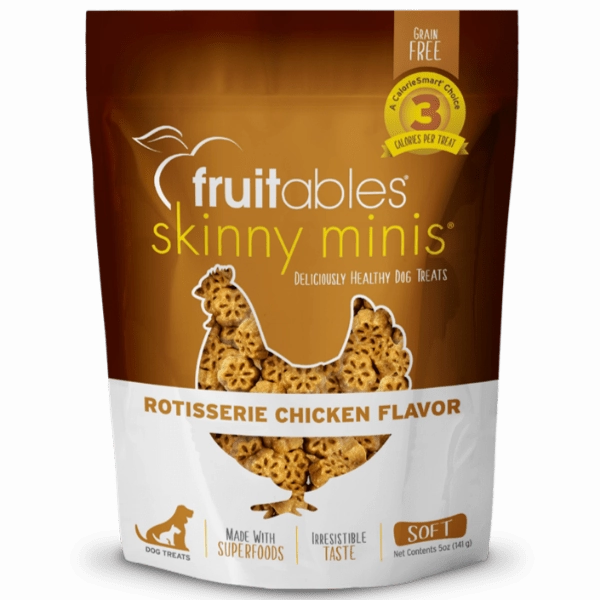 Fruitables Skinny Minis Rotisserie Chicken Dog Treats
