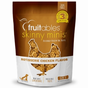 Fruitables Skinny Minis Rotisserie Chicken Dog Treats