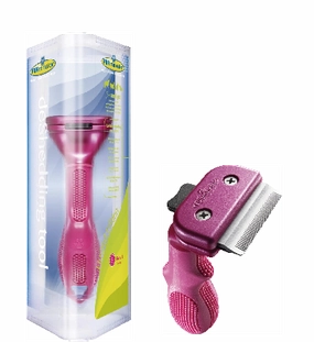 FURminator - Pink Deluxe Deshedding Tool - Small Animals