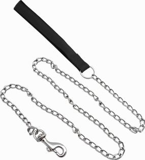 Furwear - Padded Dog Chain Lead (Black)