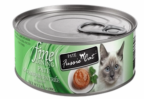 Fussie Cat Fine Dining Pate Oceanfish Entree Wet Cat Food, 2.82oz