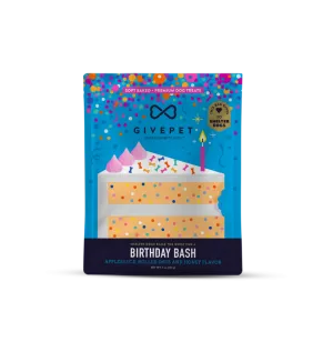 GivePet Birthday Bash Soft Baked Treats for Dogs