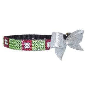 Glass Box Crystal Dog Collar