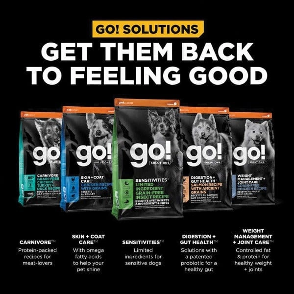 Go! Solutions Sensitivities Limited Ingredient Grain Free Insect Recipe Dry Dog Food