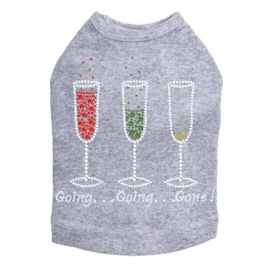 Going, Going, Gone Rhinestone Dog Tank