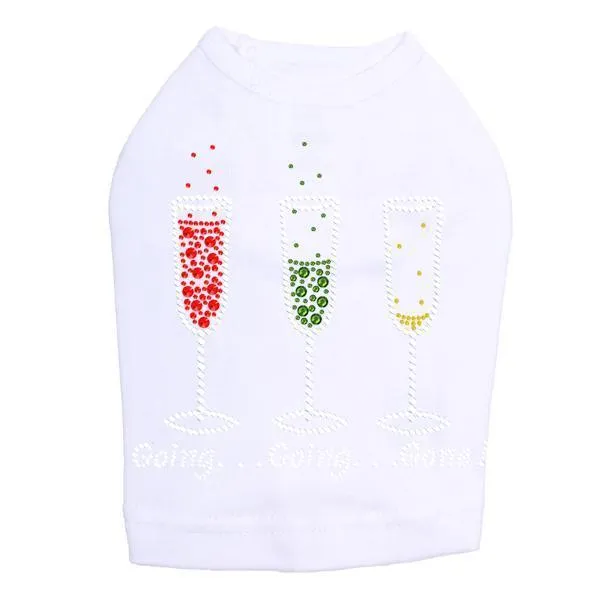 Going, Going, Gone Rhinestone Dog Tank