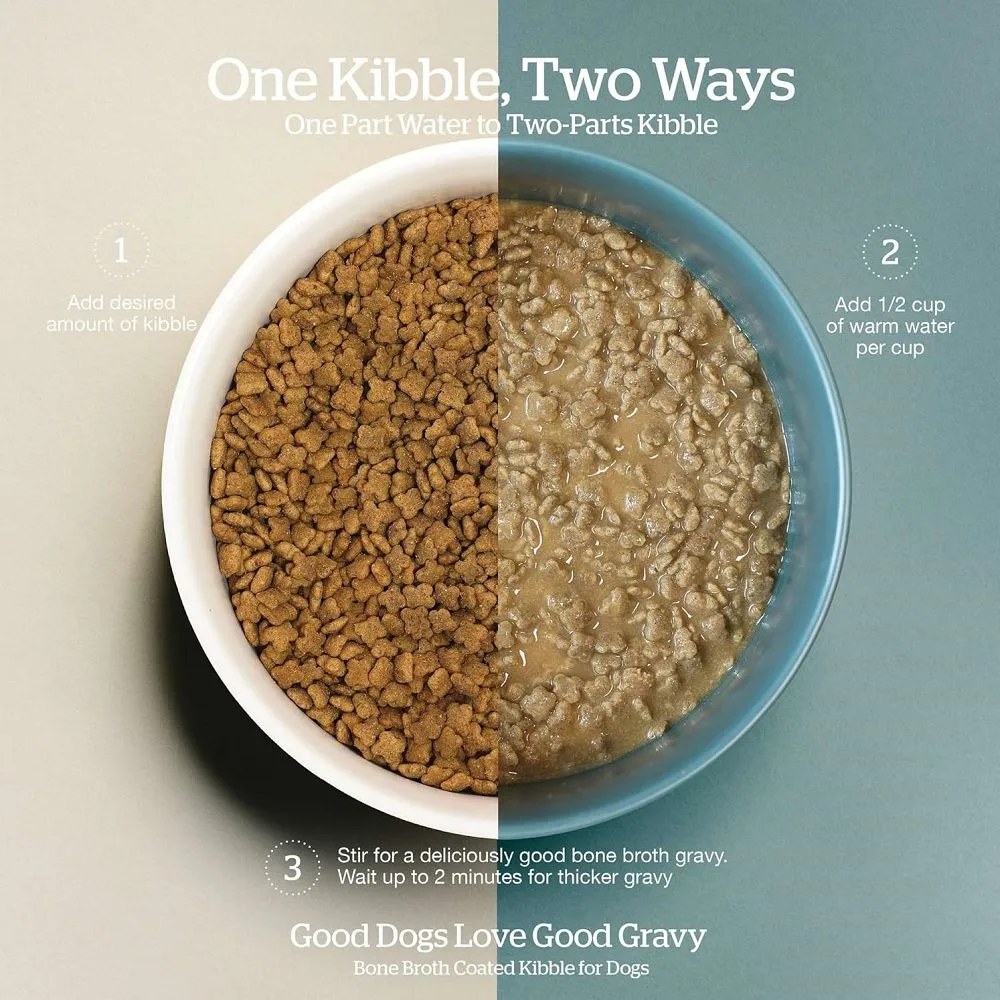 Good Gravy - Salmon Coated in Bone Broth Small Breed Adult Dog Dry Food