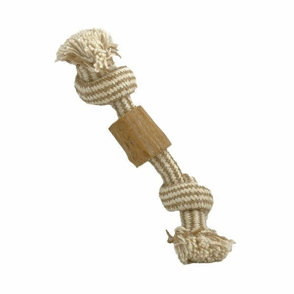 Good Dog Rope & Java Wood Dog Toy; Available in 3 Styles