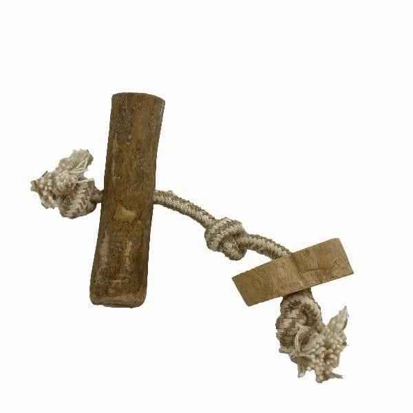 Good Dog Rope & Java Wood Dog Toy; Available in 3 Styles