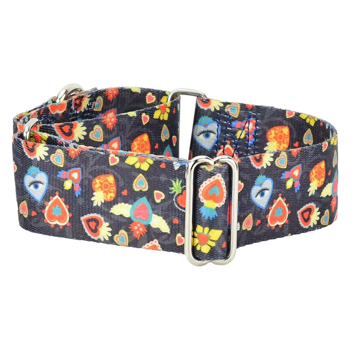 Gothic Hearts EarthStyle Dog Collar