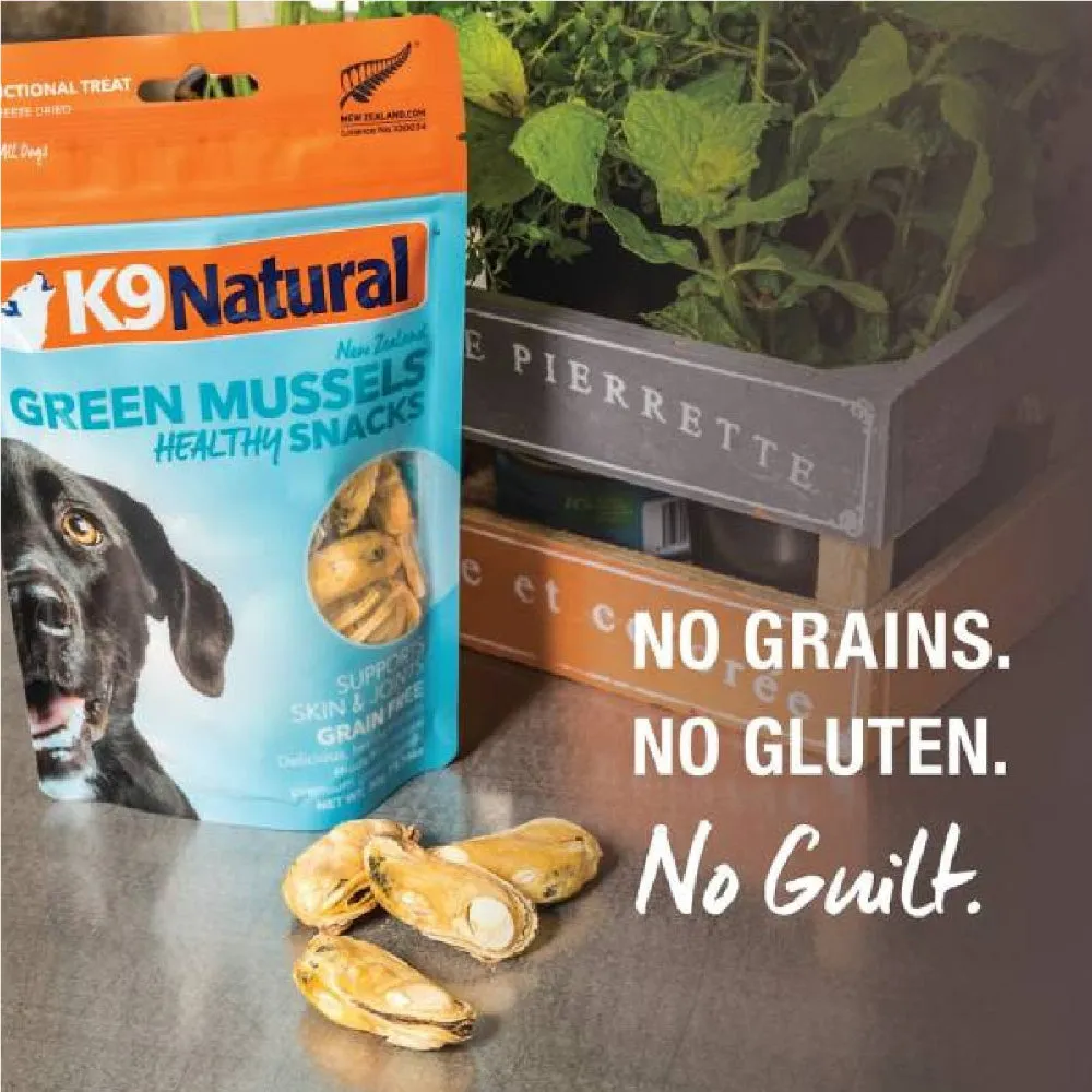 Grain Free Freeze Dried Green Mussels Dog Treats