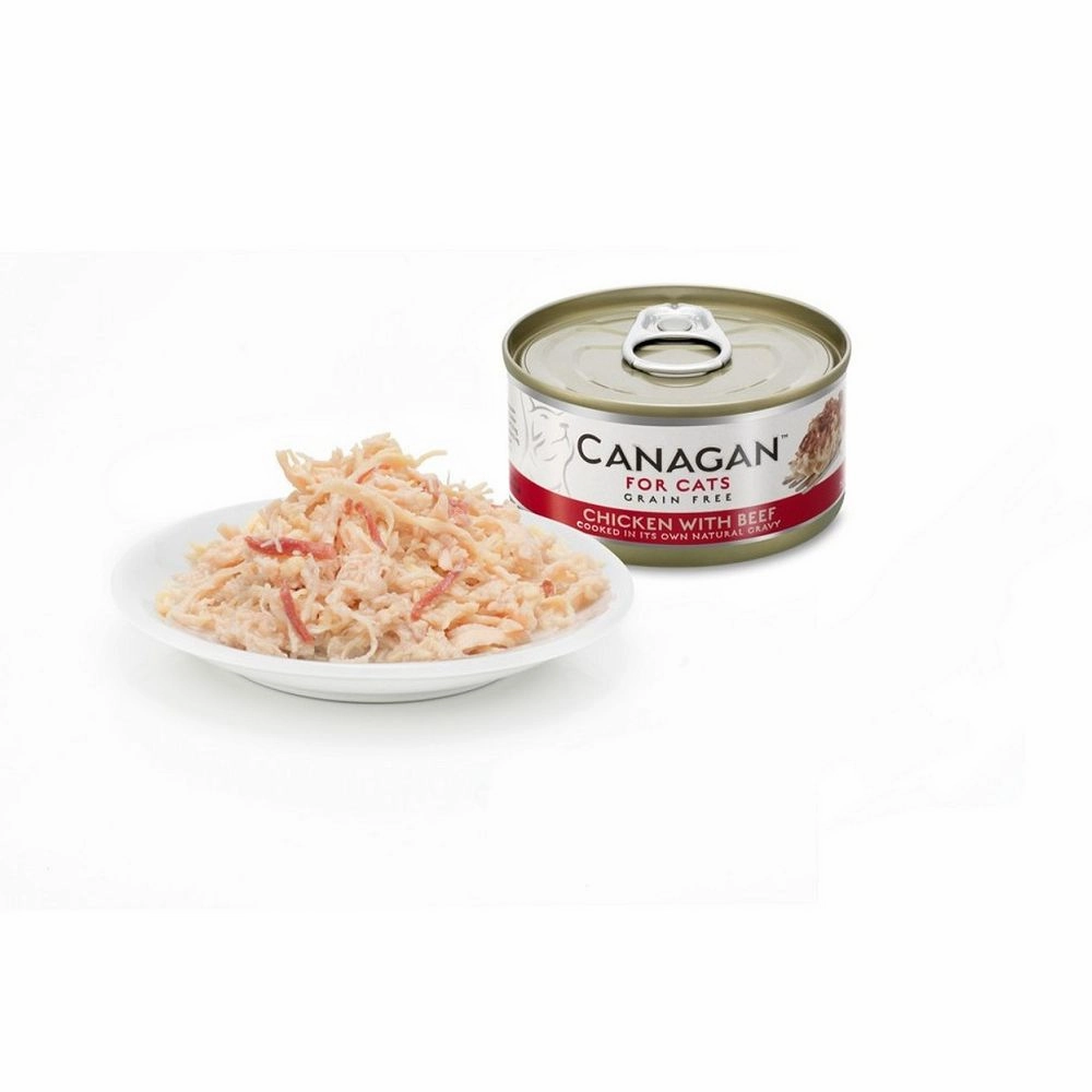 Grain Free Chicken With Beef Cat Can